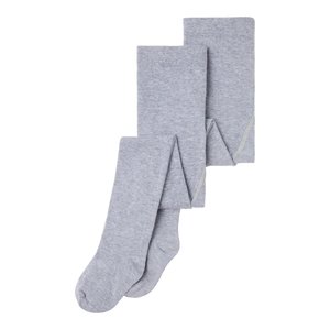 Name it - NOOS - Kousenbroek 2 paar - Grey Melange