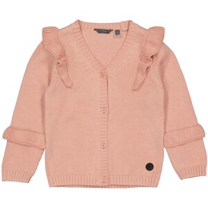 LEVV - Little Girl - Cardigan - Peach Dusty