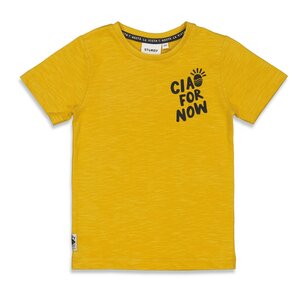 Sturdy - T-shirt Ciao - Geel - Tiki Island