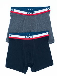 Levi's - Boxer - 2 Pack - Navy/Gris
