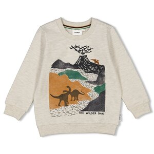 Sturdy - Sweater -  He Ho Dino - Offwhite Melange