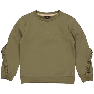 LEVV - Little Girl - Sweater - Green Olive