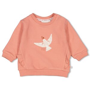 Feetje - Sweater - Sending Love - Terra Pink