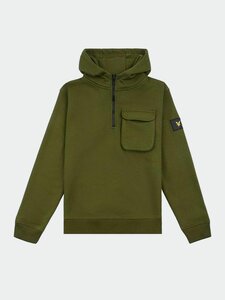 Lyle & Scott - Sweater met kap - Dark Olive