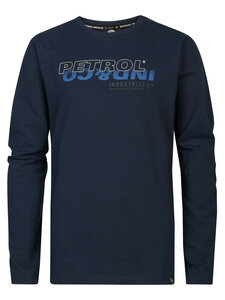 Petrol - Boys T-shirt LS Round Neck - Midnight Navy