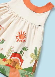 Mayoral - Baby - Printed dress - 1928 - 72- Cactus