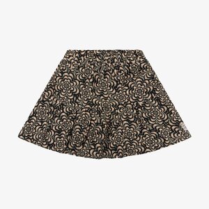 Daily7 - Girl - Flower Skirt - Camel Sand