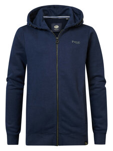 Petrol - Boys Sweater Hooded Zip - 5178 - Navy Blue