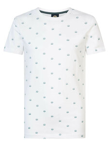 Petrol - Boys T-shirt LS Round Neck - 0000 - Bright White
