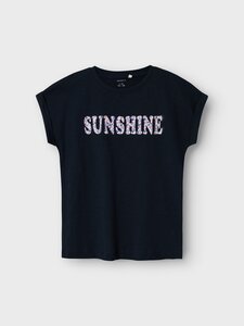Name it - T-shirt - Dark Sapphire - Sunshine