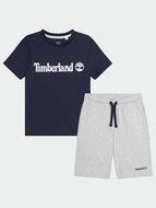 Timberland - Set T-shirt & Short - Marine Grijs