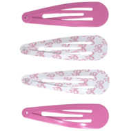 Basic haarspeldjes - Pink Bows