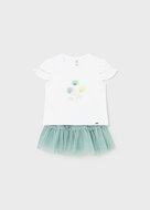 Mayoral - Baby - Set T-shirt + Rokje - Anis