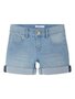 Name It - NOOS - Short Girls - Light Blue Denim