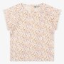 Daily7 - Girl - Organic T-shirt Fleur - Sandshell