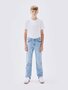 Name It - NOOS - Straight Jeans Broek - Boys - Light Blue Denim