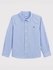 Petit Bateau - Hemd fijne streep - Blauw wit_