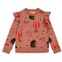 Jubel - Sweater AOP - Red Velvet Circus - Vintage roze_