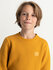 Petrol - Boys sweater round neck - Mineral Yellow_