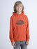 Petrol - Boys Sweater Hooded Print - Orange Rust_