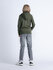 Petrol - Boys Sweater Hooded Zip - Hunter Green_