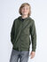 Petrol - Boys Sweater Hooded Zip - Hunter Green_