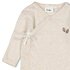 Feetje - Overslagshirt - Little Forest Friends - Offwhite Melange_