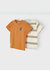 Mayoral - Jongen - T-shirt - 3009 - 68 - Pimenton_
