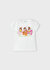 Mayoral - Meisje - T-shirt - 3080 - 20 - Crudo_