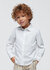 Mayoral - Jongen - Hemd - 140 - 39 - Blanco_