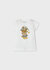 Mayoral - Meisje - T-shirt - 3090- 53 - Hueso_