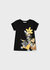 Mayoral - Meisje - T-shirt - 3090- 52 - Negro_