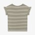 Daily7 - Girl - Organic T-shirt boxy fit stripe - Stone Army_