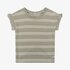 Daily7 - Girl - Organic T-shirt boxy fit stripe - Stone Army_