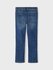 Name It - NOOS - Straight Jeans Broek - Boys - Dark Blue Denim_