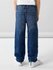 Name It - NOOS - Straight Jeans Broek - Boys - Dark Blue Denim_