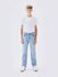 Name It - NOOS - Straight Jeans Broek - Boys - Light Blue Denim_