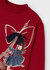 Mayoral - Meisje - Sweaterkleed - 4933 - 77 - Guinda_